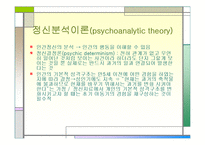 [실기교육방법론] 프로이드의 정신분석 이론-7