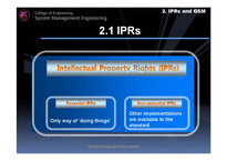 [기술혁신] IPRs and GSM(영문)-9