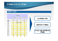 한국 IBM 조직구조 분석-10