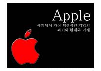 [변화와 혁신] 혁신적인 기업 애플의 과거 현재와 미래-1