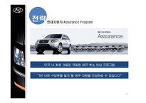 [국제경영] 현대자동차의 미국 시장 정복기 -Assurance Program-14