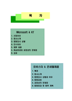 통신망확보를 위한 e파트너십 -Microsoft & KT, 유비스타 & 온세텔레콤-2