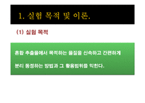 [생명화학공학] TLC(박막 크로마토그래피)-3