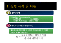 [생명화학공학] TLC(박막 크로마토그래피)-7