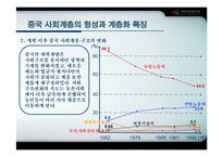 [중국사회] 중국 사회계층-5