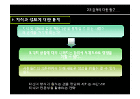 이해 관계, 갈등, 그리고 권력 -정치체계로서의 조직-20