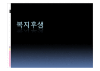 [경영학] 경영학[인사관리]복지후생 발표 PPT 다양한 기업사례-1