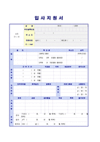 합격 자기소개서모음 + 이력서양식-4