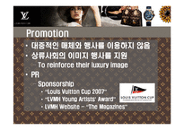 [루이비통(Luis Vuitton)의 명품 경영전략] 루이비통(Luis Vuitton)의 명품 경영전략-13