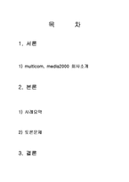 [조직구조론] Multicom 멀티콤 사례연구-2