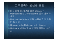 [소비자심리학] 그루밍족과 그에 따른 산업동향-4