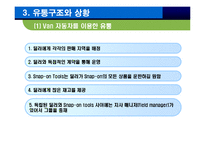 [유통관리] 스냅온 Snap on tools 유통관리-8