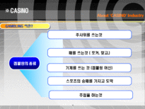 [문화경제학] CASINO 산업(카지노산업)-6