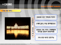 [문화경제학] CASINO 산업(카지노산업)-18