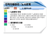 [인적자원관리] 노사관계-11