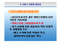 한국의 서비스산업 선진화의 필요성과 방안-8