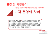 [마케팅원론] 마케팅-쿠쿠 홈시스-11