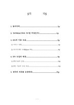 [매체발달사]인터렉티브(INTERACTIVE) TV에 대한 논의-2