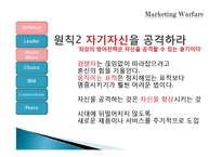 [경영학원론] 마케팅전쟁(공격적 마케팅)-12