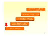 [기업윤리] Global Sk Energy(sk에너지)를 위한 지속가능경영의 필요성과 그 전략 -Exxon Mobil(엑슨모빌)과의 비교를 중심으로-2