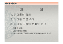 아이돌 그룹의 변천사 -90년대~2000년대까지-2
