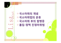 국소마취와 진정요법-2