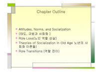 [의약학 대학원 노인간호학] 노인의 사회적 세계-4