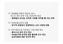 기업 환율방어 성공사례 및 분석-12