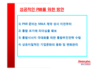 [조직환경] 삼성 TESCO(테스코)와 홈에버의 PMI 분석-13