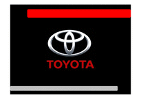 [변화와 혁신] 도요타 TOYOTA의 위기, 그리고 변화를 통한 성공사례-1