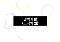 [인적자원관리] 경력개발관리 및 퇴직관리-16