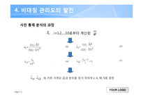 [품질경영공학] 비정규성과 관리도 평균 디자인-12