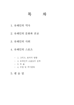 [체육문화사] 유태인의 스포츠-2
