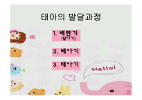 [인간발달] 태내기발달 과 출산-3