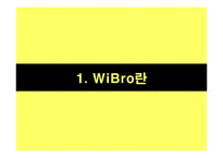 [디지털미디어] Wibro 와이브로-3