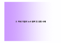 [인간과경영] 국내 대기업의 노사 관계 사례와 현대 자동차와 도요타 자동차의 노사 관계 비교-6