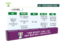 [인적자원관리] 미라이공업의 인간중심 경영-11