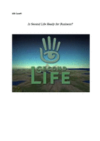 [경영정보시스템] Second Life(세컨드라이프)의 경영정보 사례 분석-1