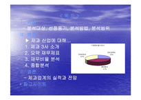 [재무분석] 제과산업분석(오리온 크라운 롯데제과) 사례-2