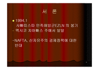 [지역학] 멕시코(사빠띠스따 혁명과 멕시코의 정치경제)-5