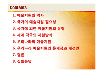 [창작과저작권] 예술에대한 국가의지원-2