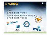 [국가정보학] 사이버테러-6