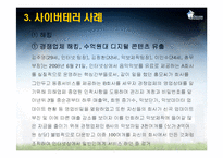 [국가정보학] 사이버테러-7