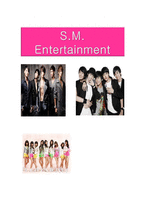[마케팅] SM ENTERTAINMENT(SM 엔터테인먼트) 마케팅전략-1
