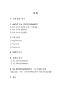 [마케팅] SM ENTERTAINMENT(SM 엔터테인먼트) 마케팅전략-2