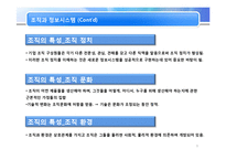[MIS, 경영정보시스템] 조직과 정보시스템-9