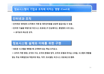 [MIS, 경영정보시스템] 조직과 정보시스템-14