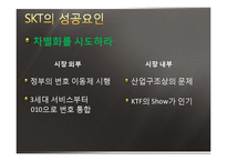 [기업경영] SKT(sk텔레콤)의 성공요인 분석-8