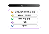 [경영학] 아디다스 Adidas vs NIKE 나이키 기업분석-2