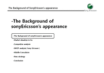 [마케팅] 소니 에릭슨 SonyEricsson 유럽시장 마케팅분석(영문)-3